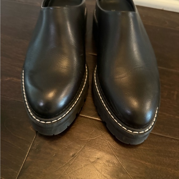 Jenni Kayne  Black Leather Lug Mule - Picture 7 of 8